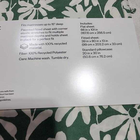 Room essentials XL twin bed sheets set - Picture 4 of 6